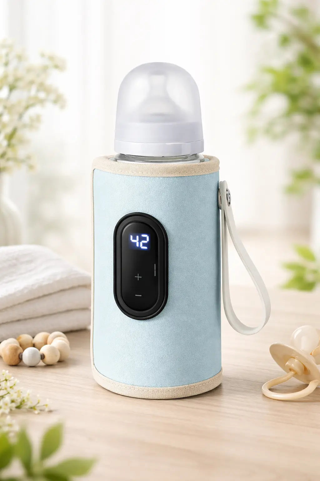 Calienta Biberones USB Portátil- azur RosyNest